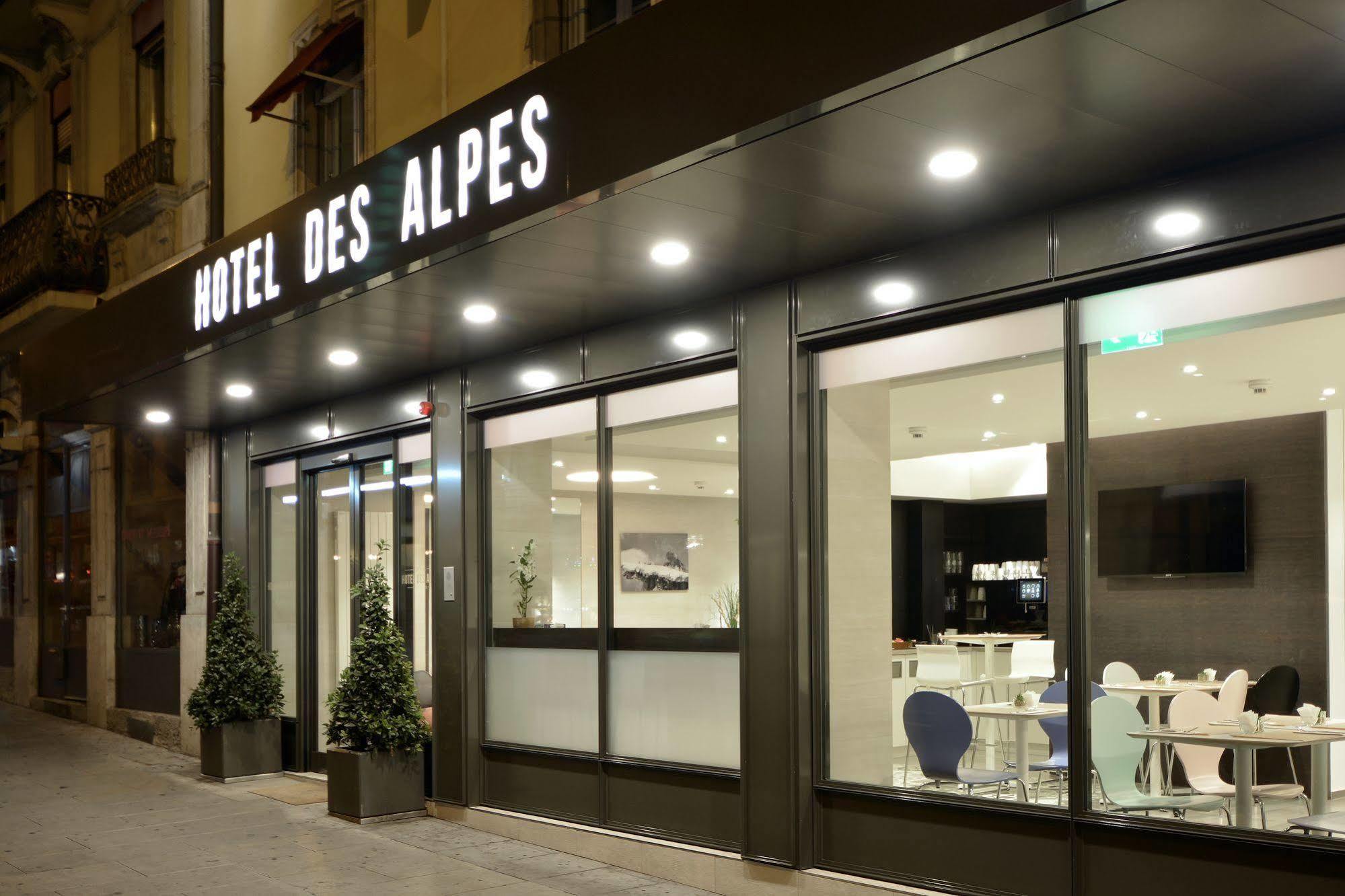 Hotel Des Alpes Женева Экстерьер фото